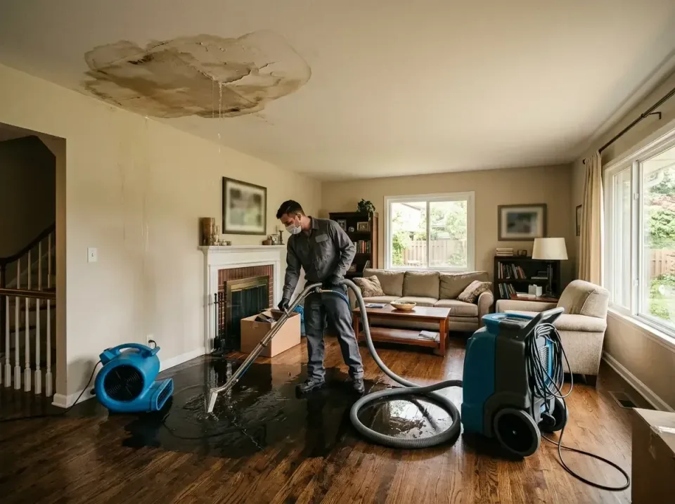 attic-pipe-burst-ceiling-drip-008 — frequently asked questions, Water Damage Restoration & Carpet Care in Meadowbrook, VA
